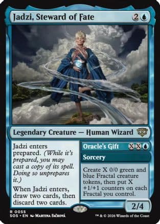Jadzi, Steward of Fate |  (055) [Secrets of Strixhaven]