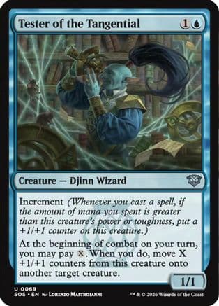 Tester of the Tangential |  Foil (069) [Secrets of Strixhaven]