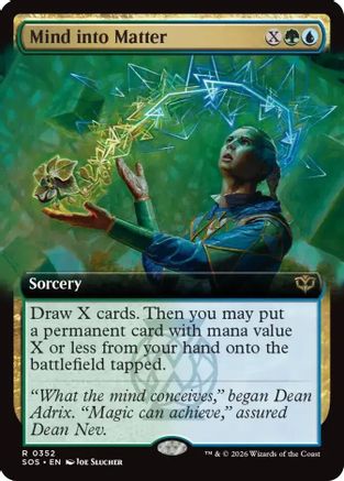 Mind into Matter (Extended Art) |  (352) [Secrets of Strixhaven]