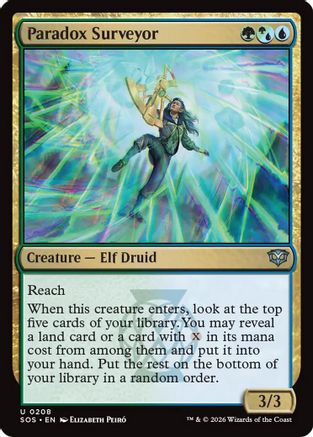 Paradox Surveyor |  Foil (208) [Secrets of Strixhaven]