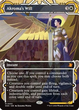 Akroma's Will |  (001) [Secrets of Strixhaven: Mystical Archive]