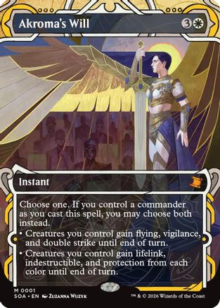 Akroma's Will |  Foil (001) [Secrets of Strixhaven: Mystical Archive]