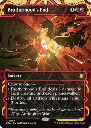 Brotherhood's End |  (039) [Secrets of Strixhaven: Mystical Archive]