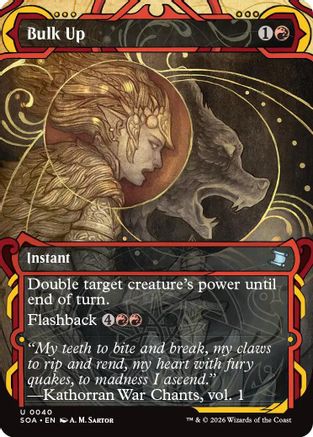Bulk Up |  Foil (040) [Secrets of Strixhaven: Mystical Archive]
