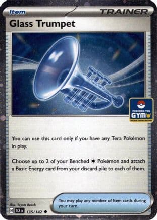 Glass Trumpet (Gym Stamp Asia Exclusive) 135- Miscellaneous Cards & Products Holofoil