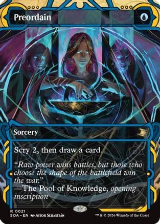Preordain |  (021) [Secrets of Strixhaven: Mystical Archive]