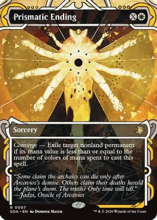Prismatic Ending |  Foil (007) [Secrets of Strixhaven: Mystical Archive]