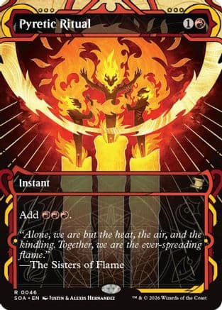 Pyretic Ritual |  Foil (046) [Secrets of Strixhaven: Mystical Archive]