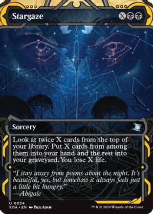 Stargaze |  Foil (034) [Secrets of Strixhaven: Mystical Archive]
