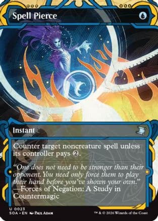 Spell Pierce |  Foil (023) [Secrets of Strixhaven: Mystical Archive]