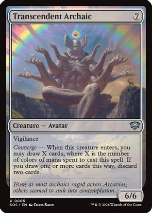 Transcendent Archaic |  (005) [Secrets of Strixhaven]
