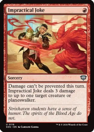 Impractical Joke |  Foil (119) [Secrets of Strixhaven]