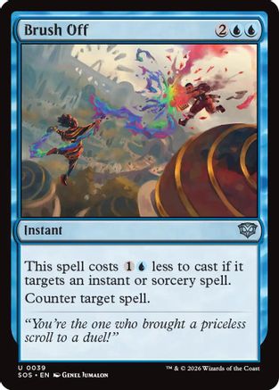 Brush Off |  Foil (039) [Secrets of Strixhaven]