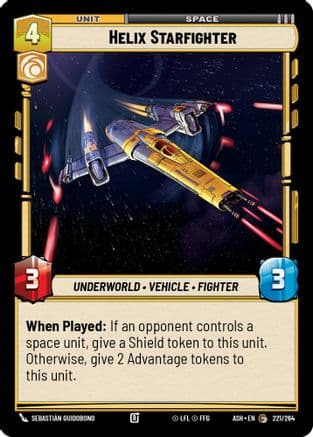 Helix Starfighter |  (221/264)  [Ashes of the Empire]