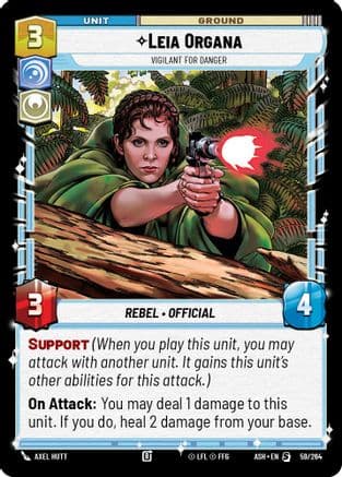 Leia Organa - Vigilant for Danger |  (59/264)  [Ashes of the Empire]