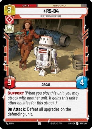R5-D4 - Built for Adventure |  (156/264)  [Ashes of the Empire]