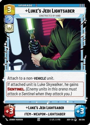 Luke's Jedi Lightsaber - Constructed by Hand |  (66/264)  [Ashes of the Empire]