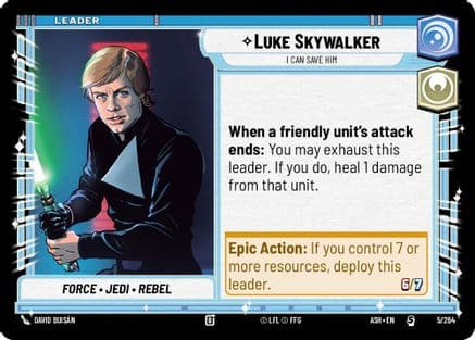 Luke Skywalker - I Can Save Him |  (5/264)  [Ashes of the Empire]
