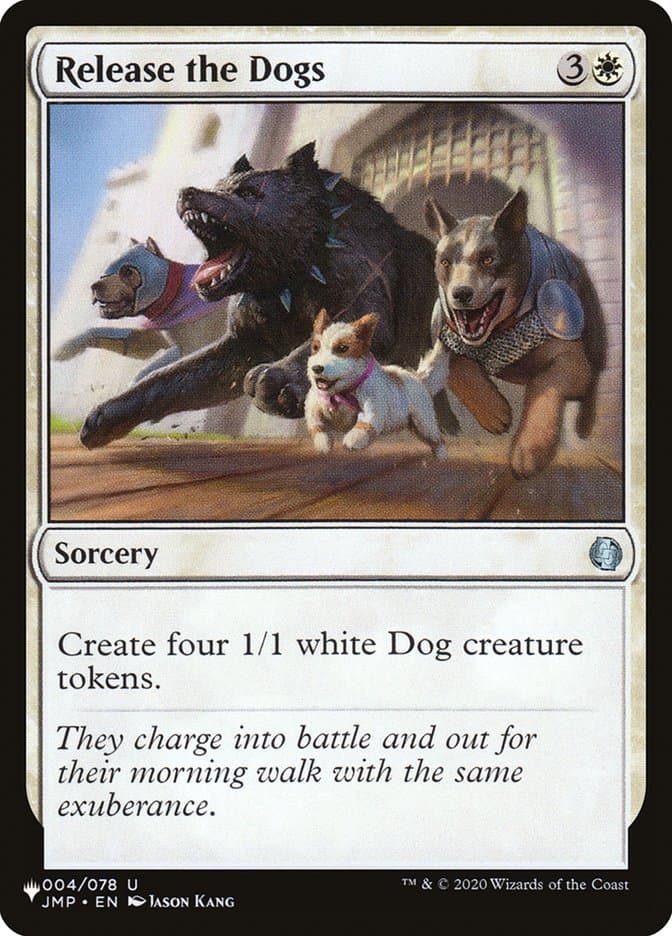 Release the Dogs |  (JMP-4) [The List]