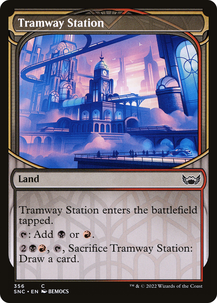 Tramway Station (Showcase Skyscraper) [Streets of New Capenna] Foil