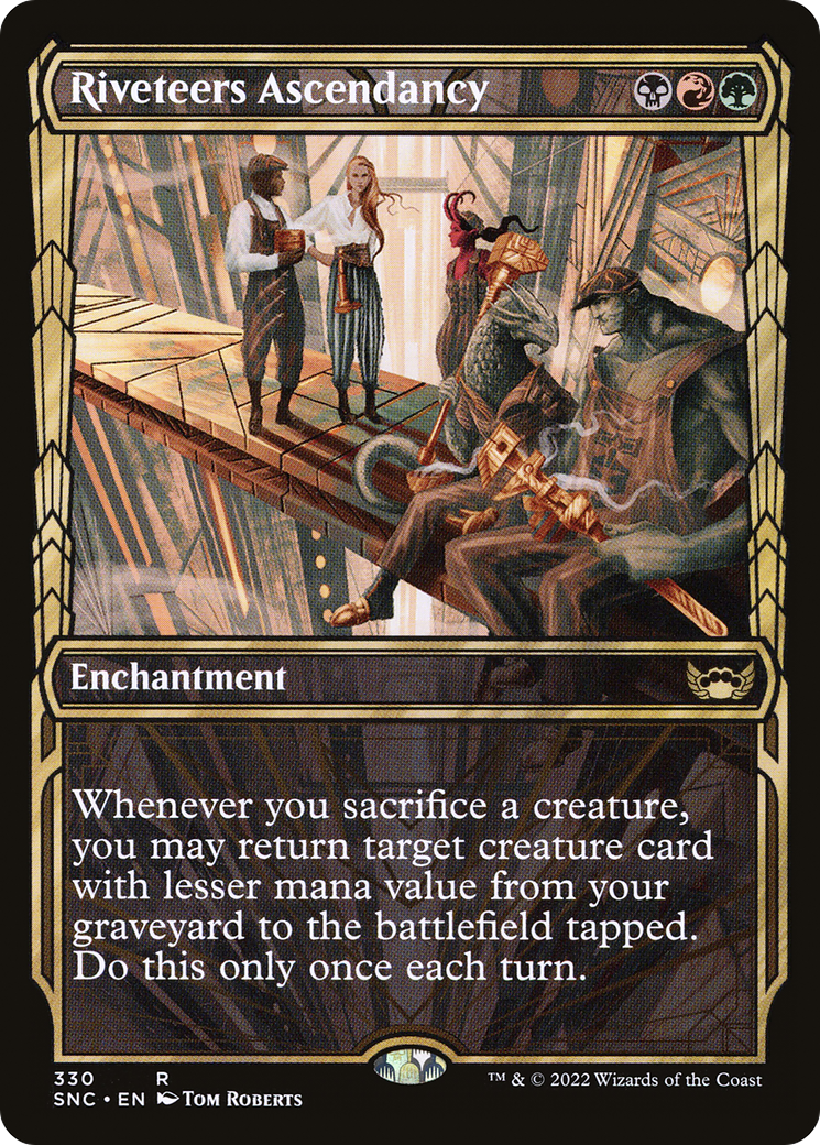Riveteers Ascendancy (Showcase Golden Age) [Streets of New Capenna] Foil