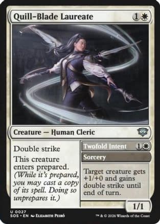 Quill-Blade Laureate |  (027) [Secrets of Strixhaven]