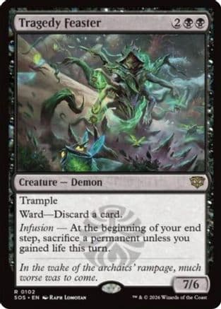 Tragedy Feaster |  Foil (102) [Secrets of Strixhaven]