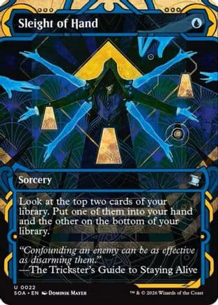 Sleight of Hand |  Foil (022) [Secrets of Strixhaven: Mystical Archive]