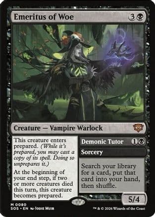 Emeritus of Woe |  (080) [Secrets of Strixhaven]