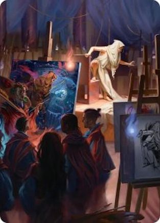 Archaeomancer Art Card |  (041) [Art Series: Secrets of Strixhaven]