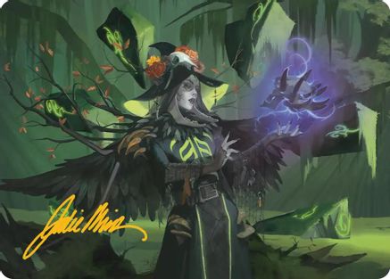 Emeritus of Woe Art Card (Gold-Stamped Signature) |  (010) [Art Series: Secrets of Strixhaven]