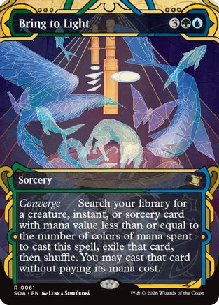 Bring to Light |  Foil (061) [Secrets of Strixhaven: Mystical Archive]