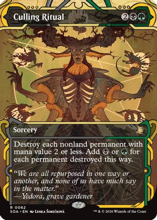 Culling Ritual |  Foil (062) [Secrets of Strixhaven: Mystical Archive]