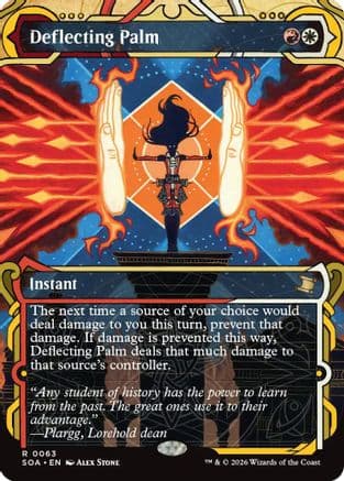 Deflecting Palm |  Foil (063) [Secrets of Strixhaven: Mystical Archive]