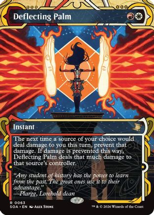 Deflecting Palm |  Foil (063) [Secrets of Strixhaven: Mystical Archive]