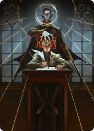 Vampiric Tutor Art Card |  (045) [Art Series: Secrets of Strixhaven]