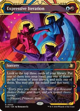 Expressive Iteration |  Foil (064) [Secrets of Strixhaven: Mystical Archive]