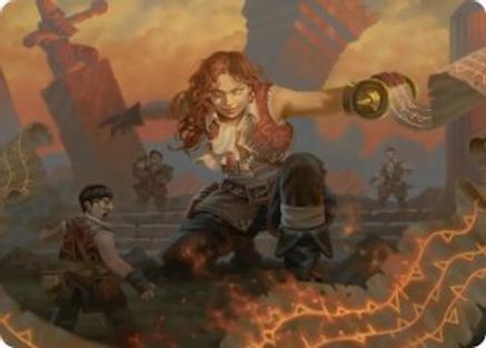 Zealous Lorecaster Art Card |  (014) [Art Series: Secrets of Strixhaven]