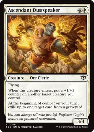 Ascendant Dustspeaker |  (008) [Secrets of Strixhaven]