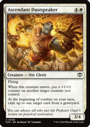 Ascendant Dustspeaker |  (008) [Secrets of Strixhaven]