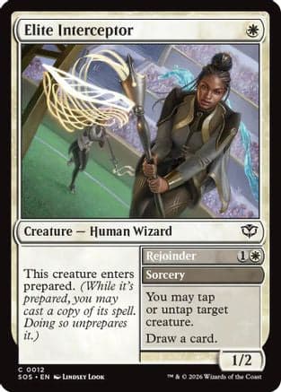 Elite Interceptor |  Foil (012) [Secrets of Strixhaven]