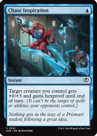 Chase Inspiration |  Foil (041) [Secrets of Strixhaven]