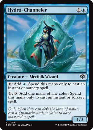Hydro-Channeler |  Foil (054) [Secrets of Strixhaven]