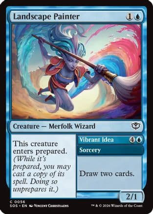 Landscape Painter |  Foil (056) [Secrets of Strixhaven]
