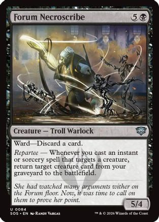 Forum Necroscribe |  Foil (084) [Secrets of Strixhaven]