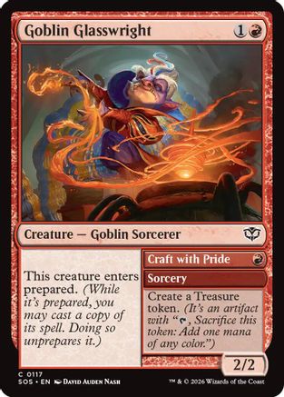 Goblin Glasswright |  (117) [Secrets of Strixhaven]