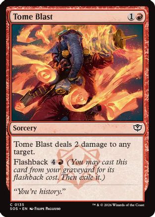 Tome Blast |  (135) [Secrets of Strixhaven]