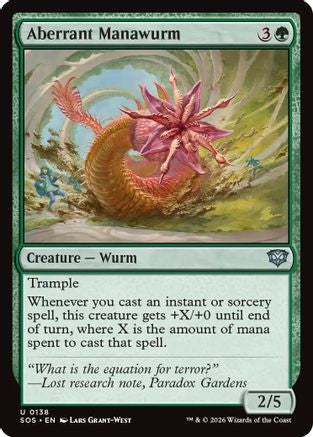 Aberrant Manawurm |  (138) [Secrets of Strixhaven]