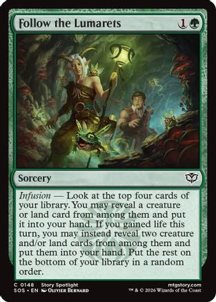 Follow the Lumarets |  Foil (148) [Secrets of Strixhaven]