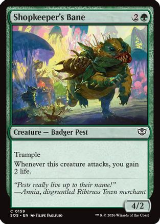 Shopkeeper's Bane |  Foil (159) [Secrets of Strixhaven]